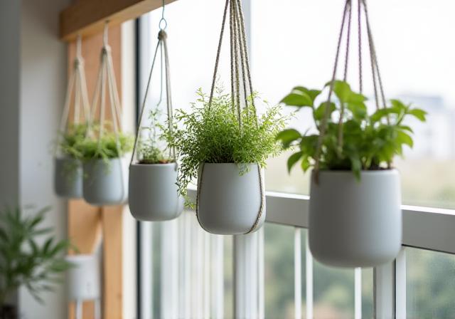 Slimme ophangsystemen voor planten
